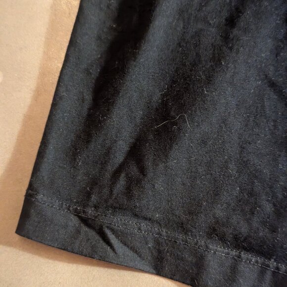 &OtherStories Strappy Scoop Neck Cotton Top | Black - Picture 5 of 16